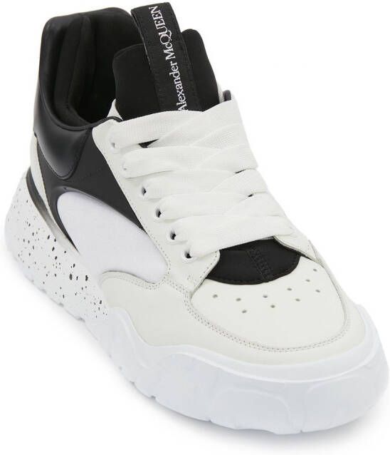 Alexander McQueen Court Tech leather sneakers White
