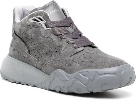 Alexander McQueen Court Trainer chunky sneakers Grey