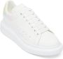 Alexander McQueen crystal-embellished leather sneakers White - Thumbnail 2
