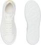 Alexander McQueen crystal-embellished leather sneakers White - Thumbnail 4