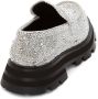 Alexander McQueen crystal-embellished loafers Silver - Thumbnail 3