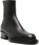 Alexander McQueen Cuban Stack leather boots Black - Thumbnail 2