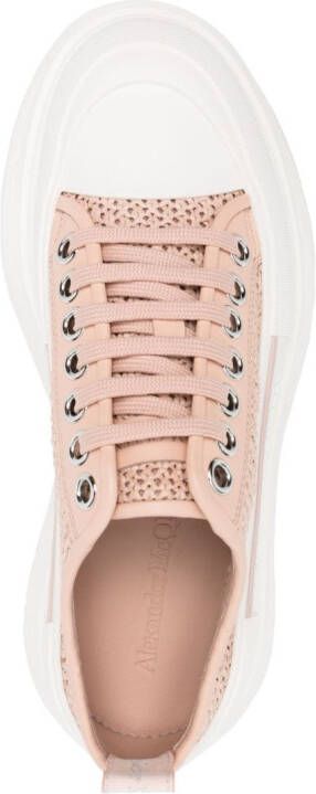 Alexander McQueen Deck Plimsoll low-top sneakers Pink