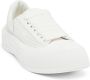 Alexander McQueen Deck Plimsoll low-top sneakers White - Thumbnail 2