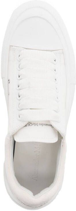 Alexander McQueen Deck Plimsoll sneakers White