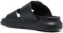 Alexander McQueen double-strap flat sandals Black - Thumbnail 3