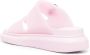 Alexander McQueen double-strap flat slides Pink - Thumbnail 3