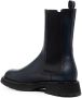 Alexander McQueen elasticated leather boots Blue - Thumbnail 3
