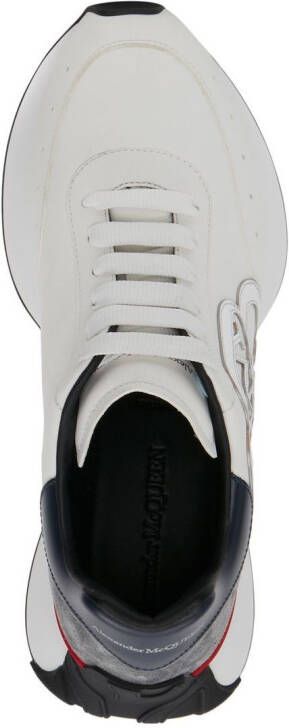 Alexander McQueen Gomma embroidered-detail sneakers White