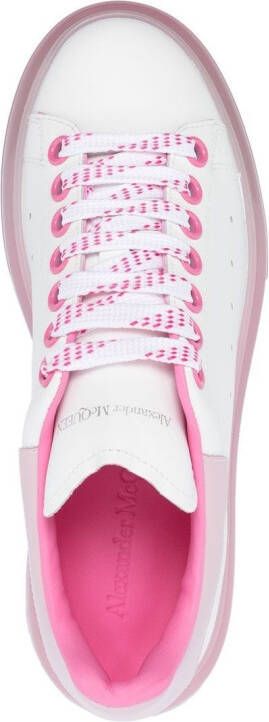 Alexander McQueen gradient-effect Oversized sneakers White