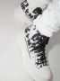 Alexander McQueen Graffiti Tread canvas boots White - Thumbnail 3