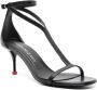 Alexander McQueen Harness 70mm leather sandals Black - Thumbnail 2