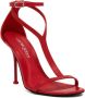 Alexander McQueen Harness 90mm leather sandals Red - Thumbnail 2