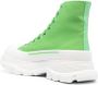 Alexander McQueen high-top lace-up sneakers Green - Thumbnail 3
