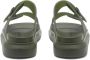 Alexander McQueen Hybrid 35mm flatform sandals Green - Thumbnail 3