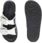 Alexander McQueen Hybrid 35mm metallic sandals Silver - Thumbnail 4