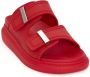 Alexander McQueen Hybrid double-strap slides Red - Thumbnail 2
