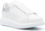 Alexander McQueen iridescent-panel leather sneakers White - Thumbnail 1