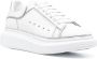 Alexander McQueen iridescent-trim leather sneakers White - Thumbnail 2
