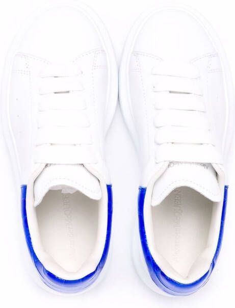 Alexander McQueen Kids chunky-sole low-top sneakers White