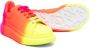 Alexander McQueen Kids gradient-effect lace-up trainers Yellow - Thumbnail 2