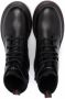 Alexander McQueen Kids lace-up leather ankle boots Black - Thumbnail 3