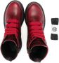 Alexander McQueen Kids lace-up tall boots Red - Thumbnail 3