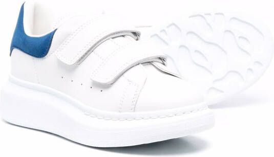Alexander McQueen Kids Oversized sole sneakers White