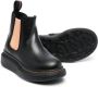 Alexander McQueen Kids slip-on ankle boots Black - Thumbnail 2