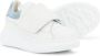 Alexander McQueen Kids touch-strap extended sole sneakers White - Thumbnail 2