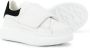 Alexander McQueen Kids touch-strap extended sole sneakers White - Thumbnail 2