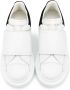Alexander McQueen Kids touch-strap extended sole sneakers White - Thumbnail 3