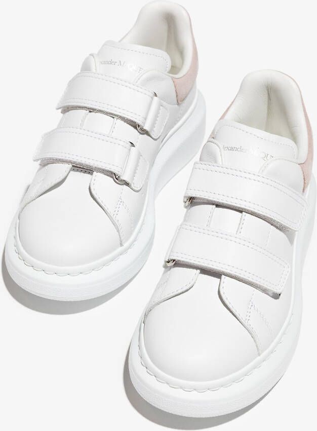 Alexander McQueen Kids touch-strap sneakers White