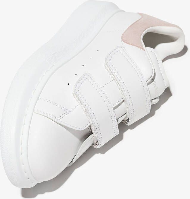 Alexander McQueen Kids touch-strap sneakers White