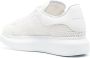 Alexander McQueen knitted lace-up sneakers White - Thumbnail 3