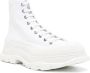 Alexander McQueen lace-up ankle boots White - Thumbnail 2