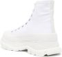 Alexander McQueen lace-up ankle boots White - Thumbnail 3