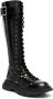 Alexander McQueen lace-up chunky-sole leather boots Black - Thumbnail 2