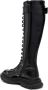 Alexander McQueen lace-up chunky-sole leather boots Black - Thumbnail 3