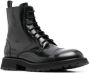 Alexander McQueen lace-up leather ankle boots Black - Thumbnail 2