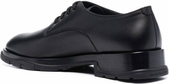 Alexander McQueen lace-up leather derby shoes Black