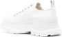 Alexander McQueen lace-up leather sneakers White - Thumbnail 3