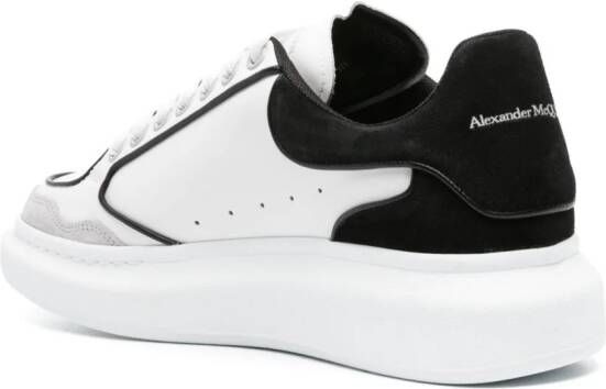 Alexander McQueen Larry panelled leather sneakers White