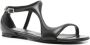 Alexander McQueen leather flat sandals Black - Thumbnail 2