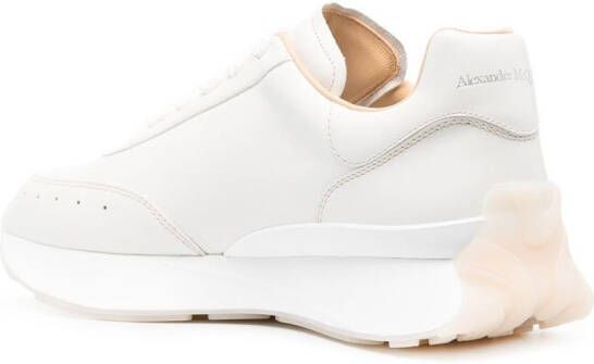 Alexander McQueen Sprint Runner lace-up sneakers White