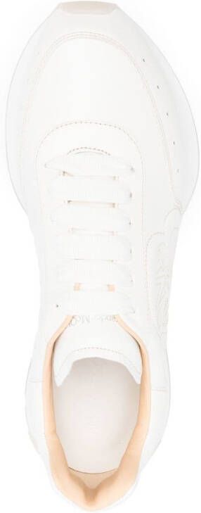 Alexander McQueen Sprint Runner lace-up sneakers White