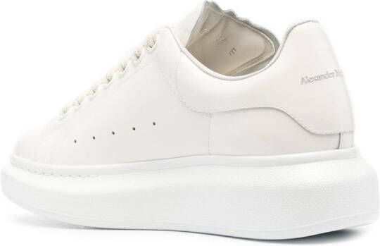Alexander McQueen leather lo-top sneakers Neutrals