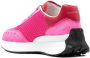 Alexander McQueen leather logo-print lace-up sneakers Pink - Thumbnail 3