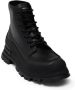 Alexander McQueen logo-embossed leather combat boots Black - Thumbnail 2