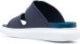 Alexander McQueen logo-engraved double-strap sandals Blue - Thumbnail 3